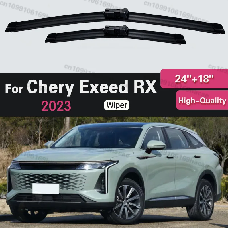 

Car Wipers Rubber for Chery Chirey Exeed RX 2023 2.0L AWD Front Blade Brushes Cutter Automobiles Parts Accessories Windscreen
