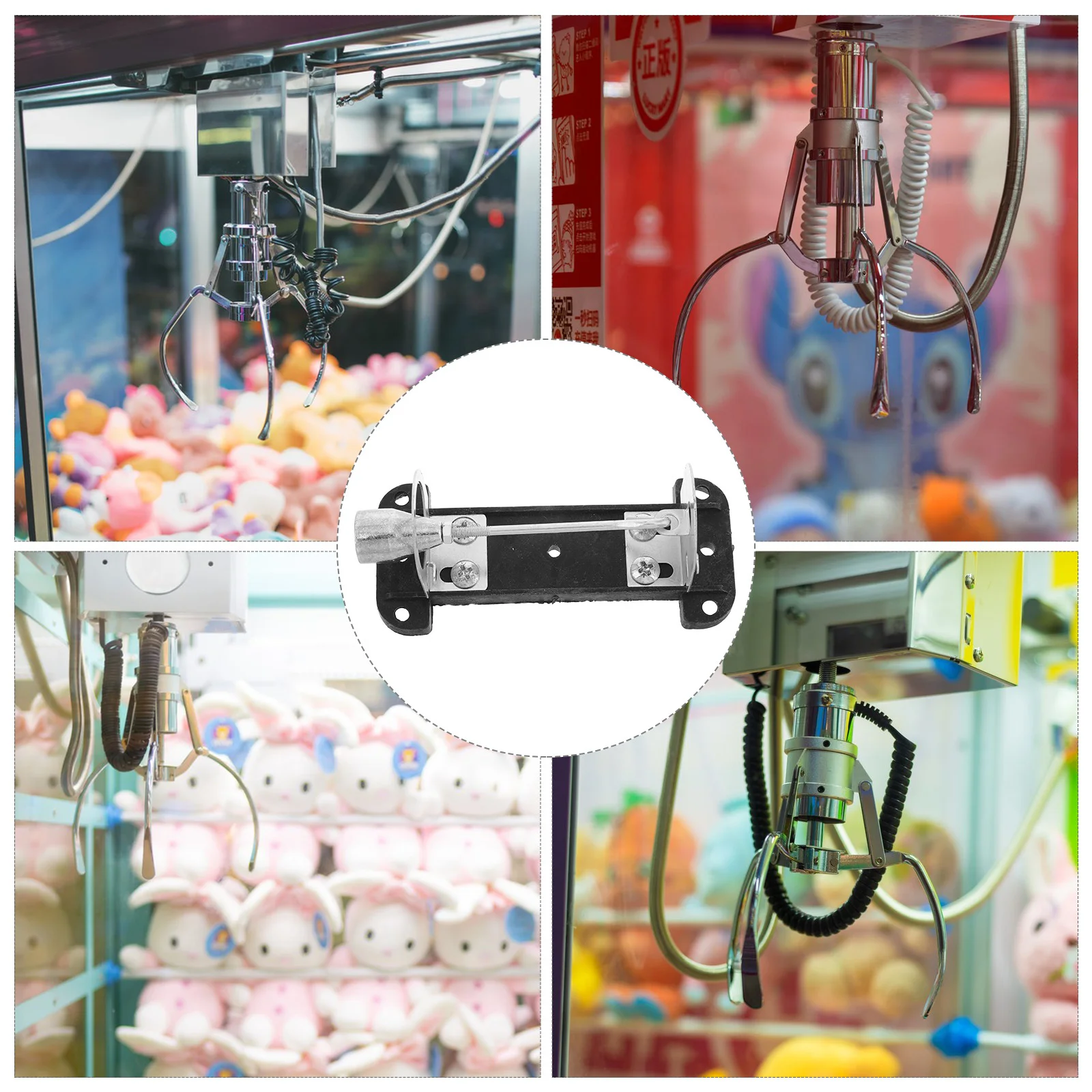 Stabiliteitsaccessoire voor klauwmachine Mini flipperkast voor kinderen, soepel gameplay, geen schudden, kinderklauwmachine