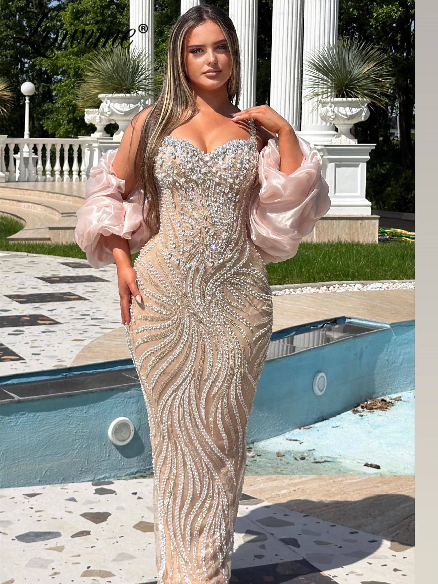gold dress with black heels Portia and Scarlett PS26419C Long Formal Dress PromGirl Sophisticated and stylish Black Prom Dress With Gold
