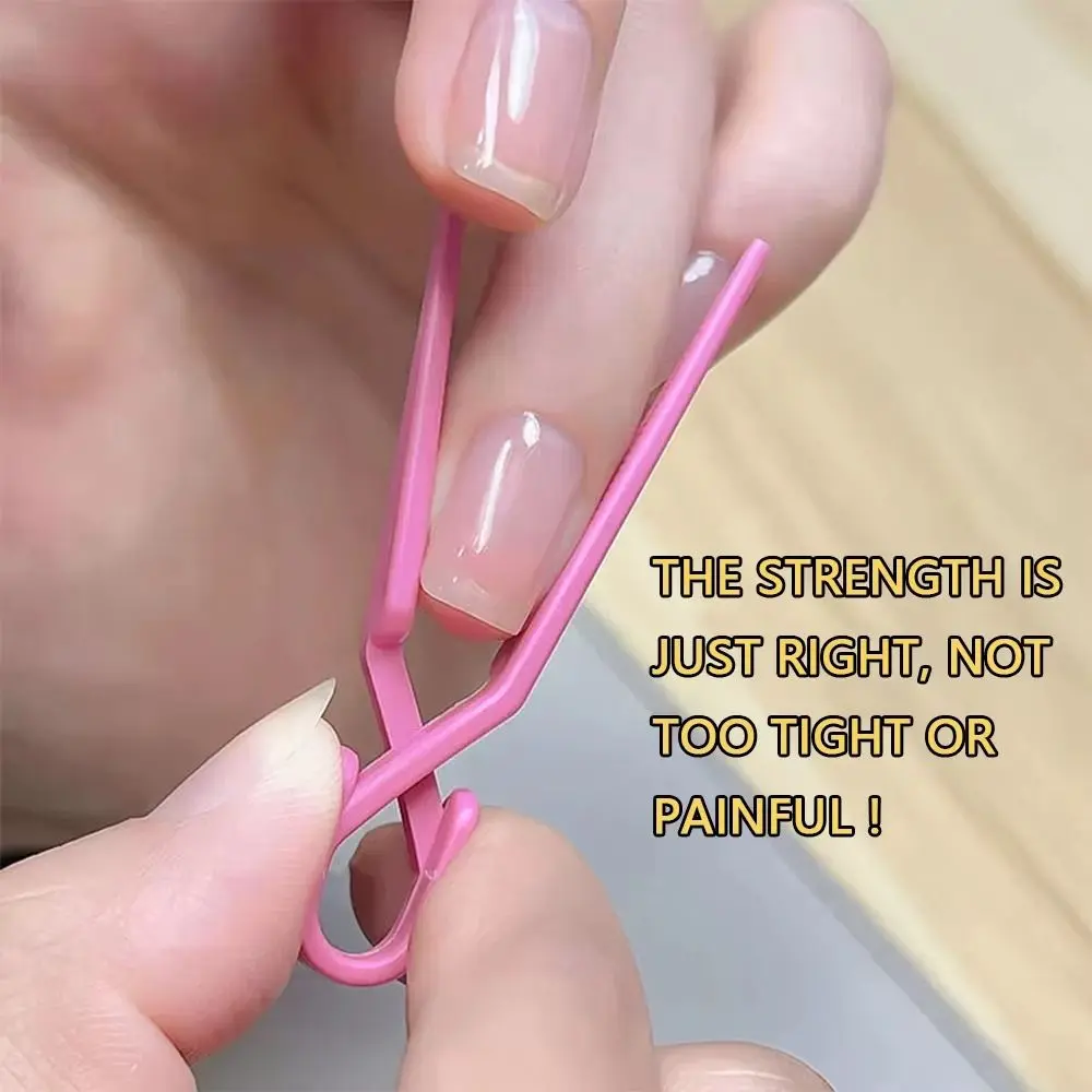 20Pcs Spill Proof Nail Polish Protector Clips Reusable Positioning Cross Nail Art Protection Clips Comfortable Portable