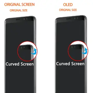 AMOLED LCD -Touchscreen -Substitution für Galaxy S8 Plus, G955 G955FD mit Rahmen 12 Hauptverkaufsbildschirm S8 G955FD - №7
