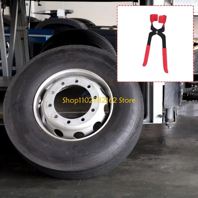 

547B Reliable Wheel Nut Cap Extractor Heavy Duty Steel Auto Wheel Nut Abstractor Simple Operate for Truck Rims Cover Removal