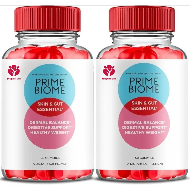 

Мармеладные жевательные конфеты Prime Biome с витамином B12, B6, фолированной кислотой, формулой поддержки здоровья кожи и желоба - 60 жевательных конфет