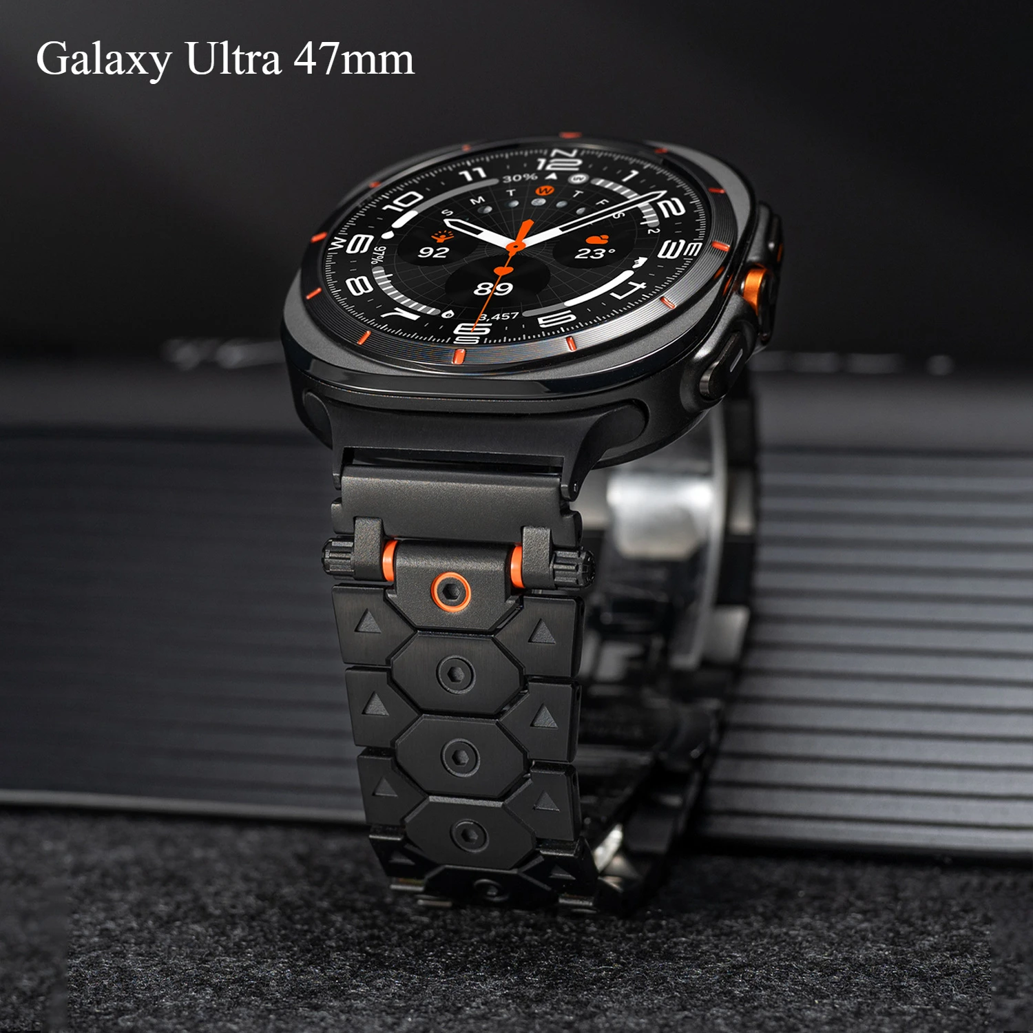 

Stainless Steel Metal Strap for Samusng Galaxy Watch Ultra 47mm Smart Watch High-end Wristband for Galaxy Watch Ultra 47mm Belt