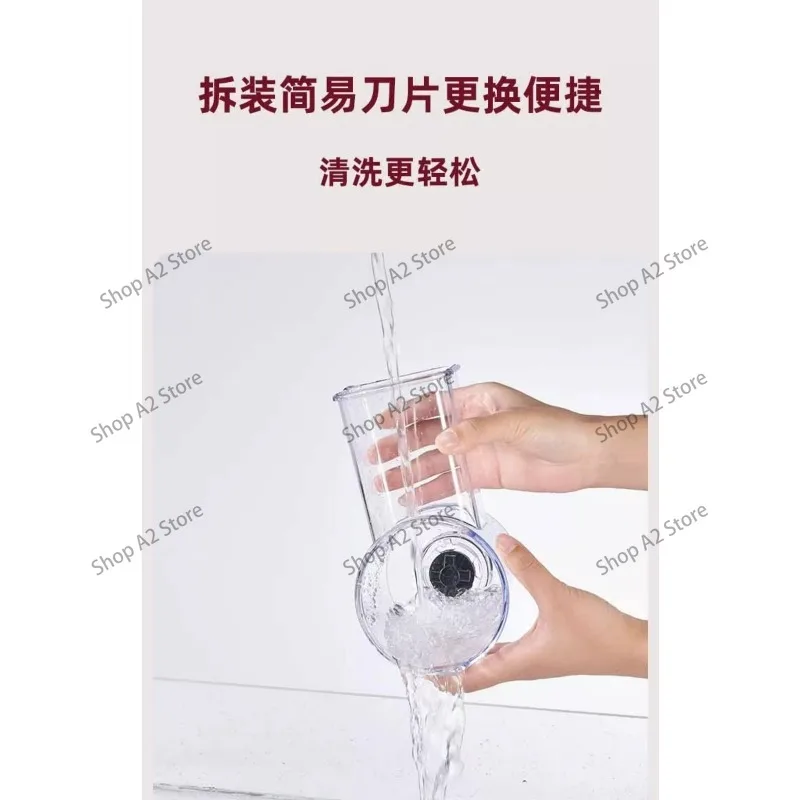 Electric Vegetable Cutter Machine - Multifunctional Slicer Dicer Shredder For Potato/Carrot Time-Saving Household Kitchen Helper