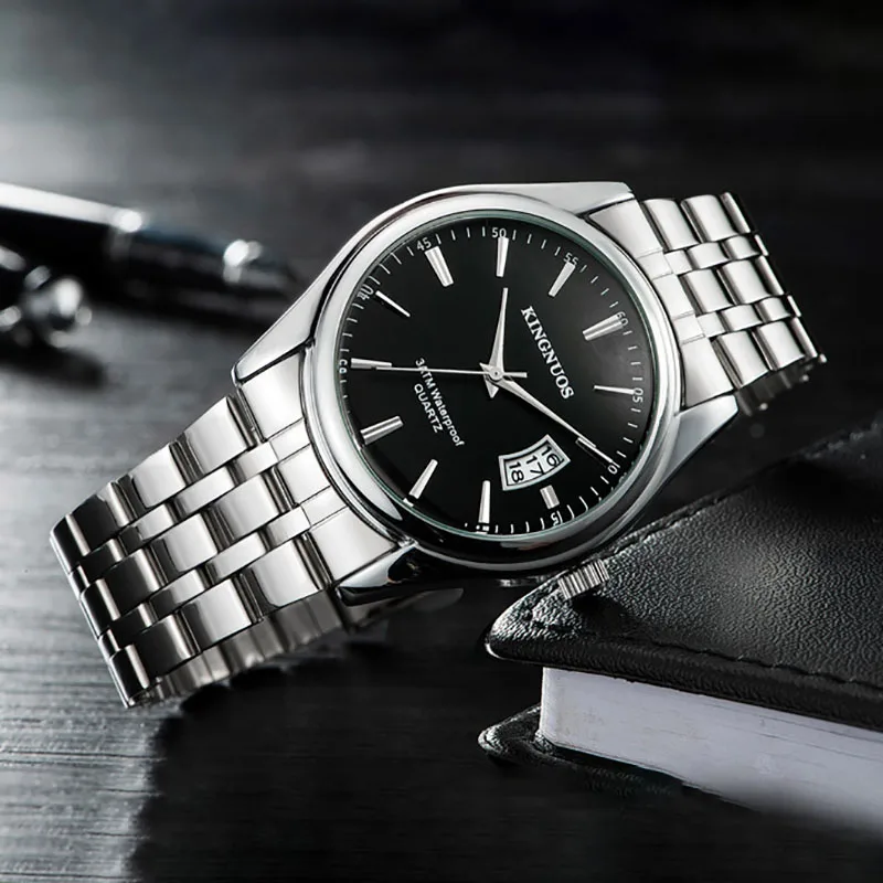 럭셔리 남자 시계 30m 방수 날짜 시계 남성 스포츠 시계 남자 석영 캐주얼 손목 시계 Relogio Masculino