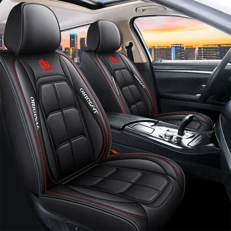 

Full Coverage Universal Pu Leather Car Seat Covers for SEAT All Car Models Leon Ateca Tarraco Ibiza Alhambra Car Accessories