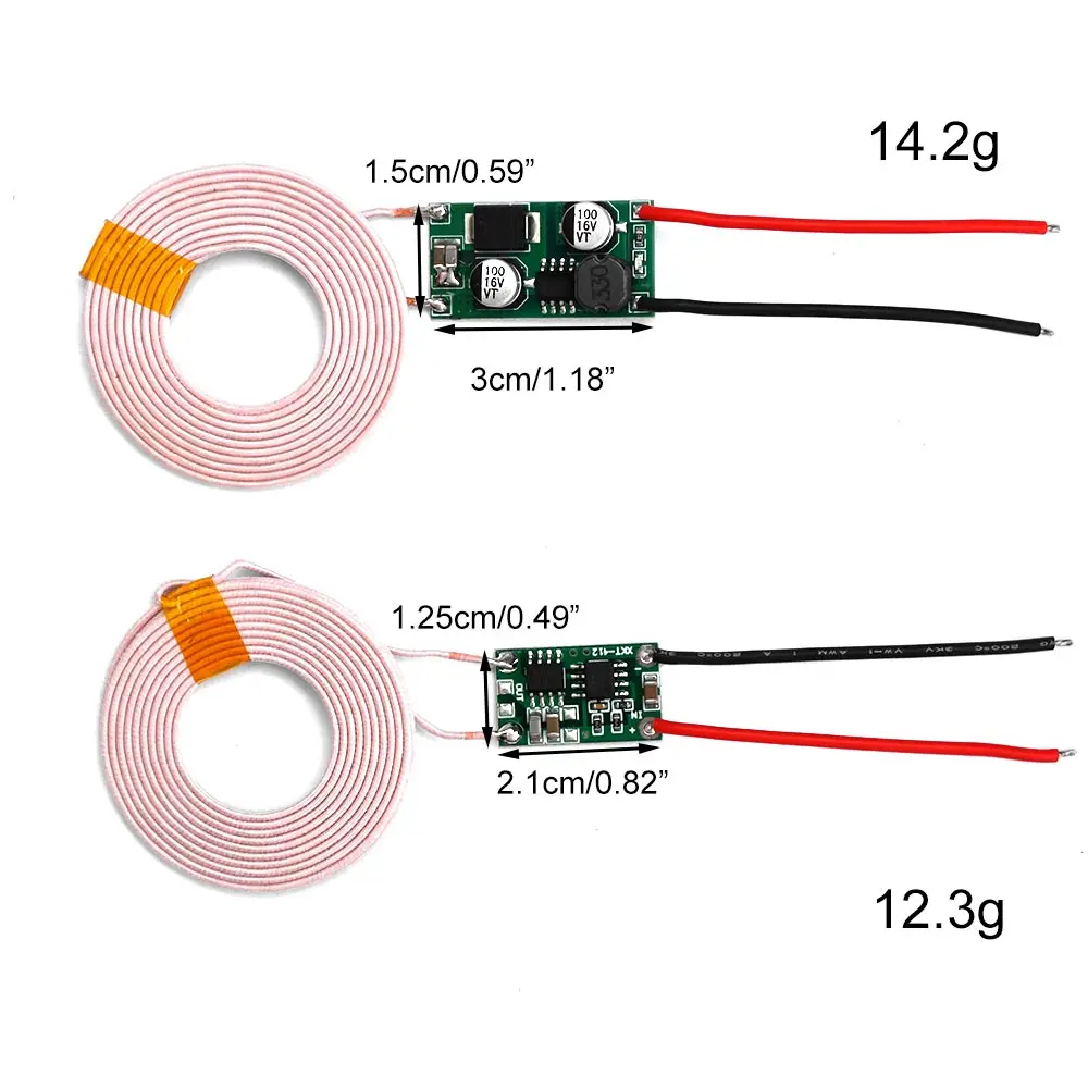 Diymore 5v 1A/5V 2A Wireless Charger Module Large Current Wireless Power Supply Module Transmitter Receiver Charging Coil Module