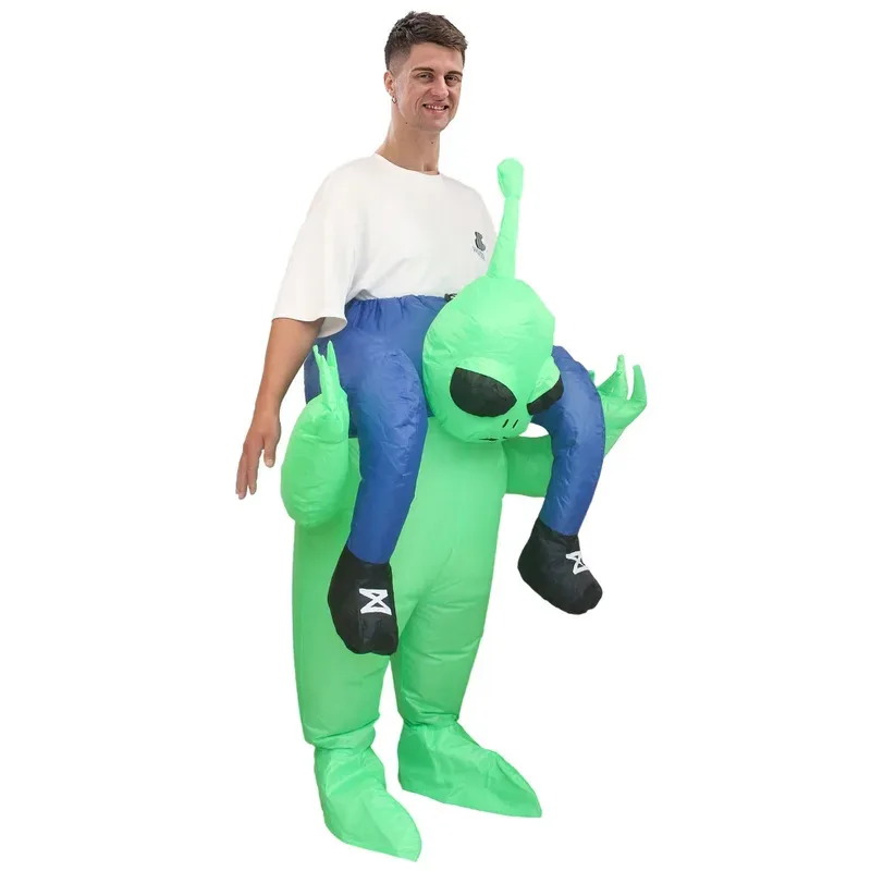 

Halloween Inflatable Alien Costume Halloween Blow Up Costumes for Adult Cosplay