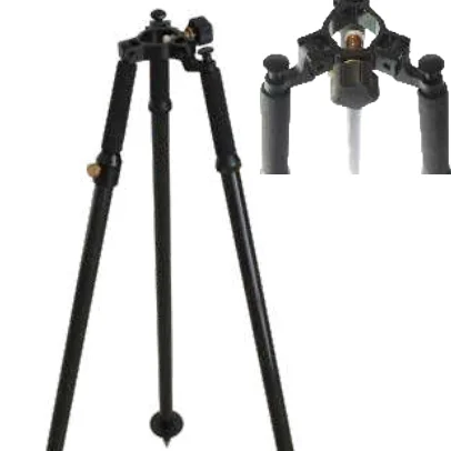 Quality CLS33C Carbon Fiber Surveying Tripod with Thumb Release for Prism Pole Leveling Staff Survey Instrument Total Station