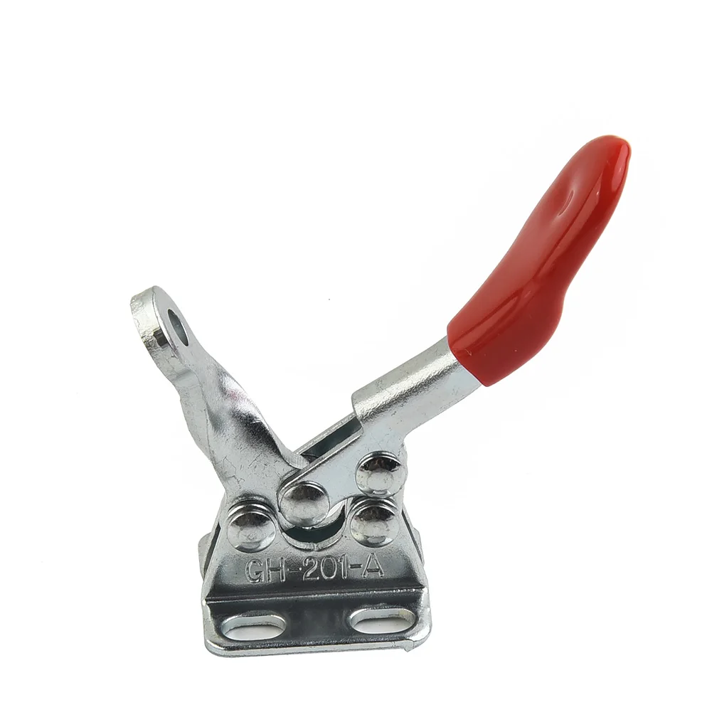 10 X GH-201A 27kg Toggle Clamp Quick Release Vertical/Horizontal Type Clamps U-shaped Bar Hand Tool For Woodworking Joinery