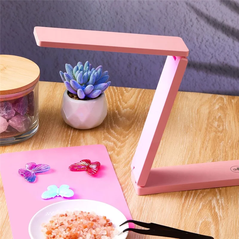 WORTHOWN-UV Light For Resin Curing Foldable UV Resin Light With 18 Lamp Beads Large Lamp For Molds, Jewelry Making, DIY Crafts