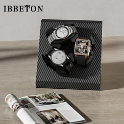 IBBETON Watch Winder for automatic watches automatic Winder for Watch Box 2Rotation Modes PU Clock Storage Case Memory Cotton