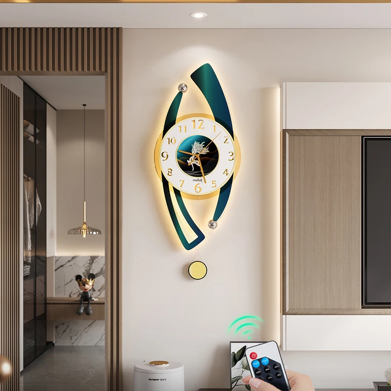 

Интерьер Корейские настенные часы Эстетические спальни Креативные минималистичные настенные часы Ресторан Цифровой Reloj De Pared Домашний дизайн