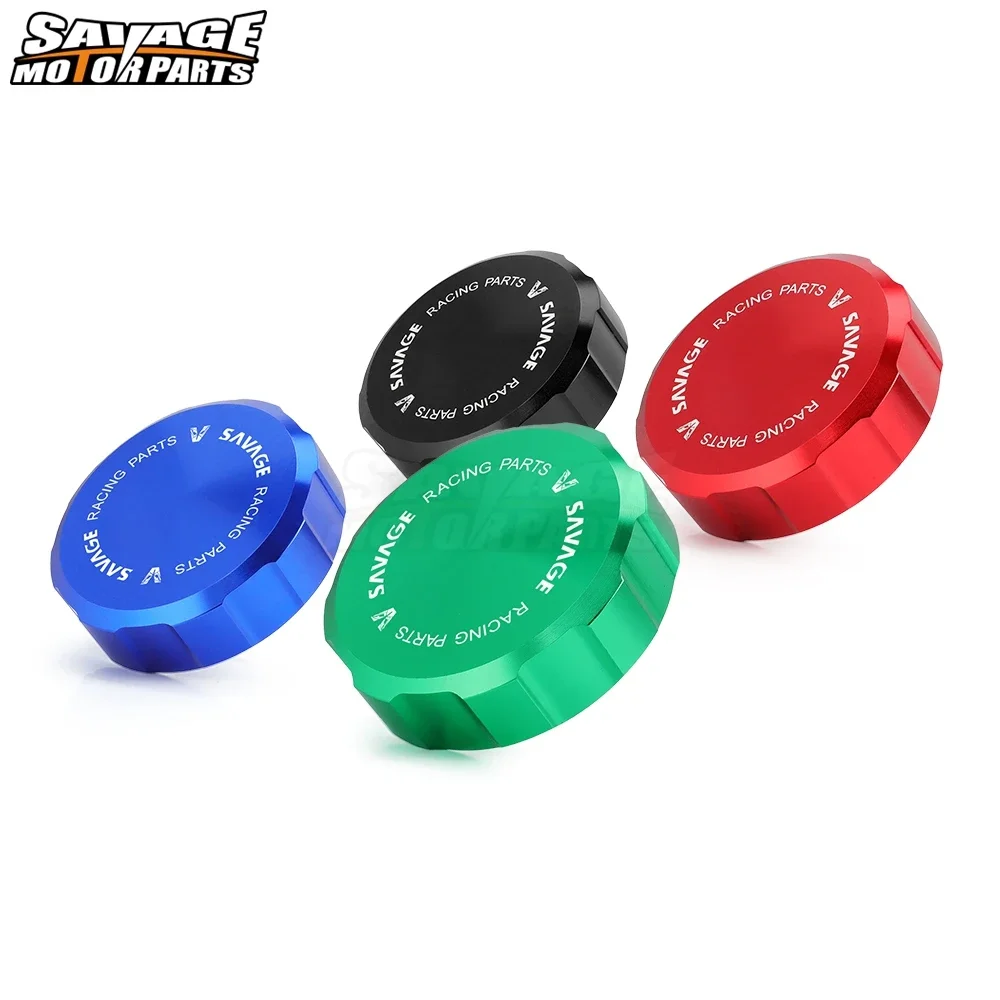 For Kawasaki Ninja ZX-6R ZX-7R ZX-9R Front Brake Master Cylinder Reservoir ZX 10R 14R 1000 H2 SX Motorcycle Rear Fluid Oil Cover