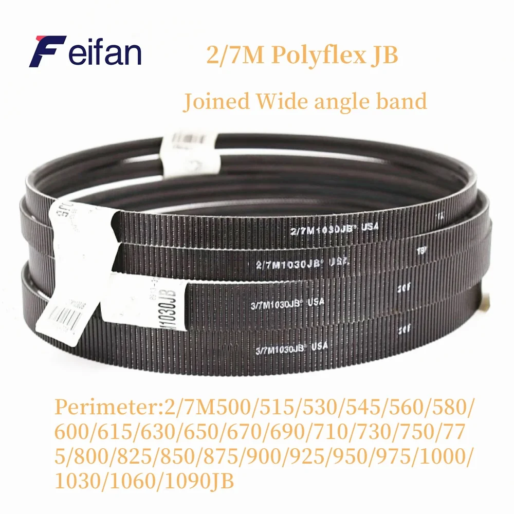 7M Polyflex JB Joined Wide angle band 2/7M500JB 2/7M515JB 2/7M530JB 2/7M545JB 2/7M560JB 2/7M580JB 2/7M600JB 2/7M615JB-2/7M1090JB