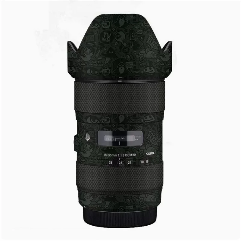 For Sigma ART 18-35mm F1.8 DC HSM (For Canon EF Mount) Decal Skin Vinyl Wrap Film Camera Lens Protective Sticker 18-35 1.8 F/1.8