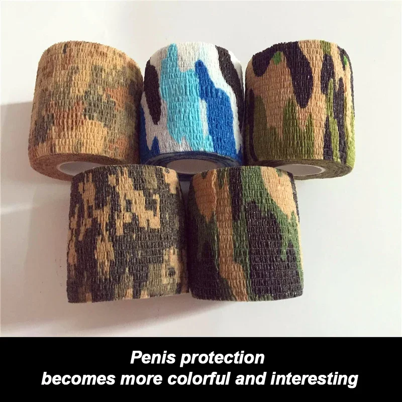 Self-adhesive Bandage Penis Extender Comfort Sleeve Penis Enlargement Sponge Ring Protector Cloth for Enhancement Pene Extension