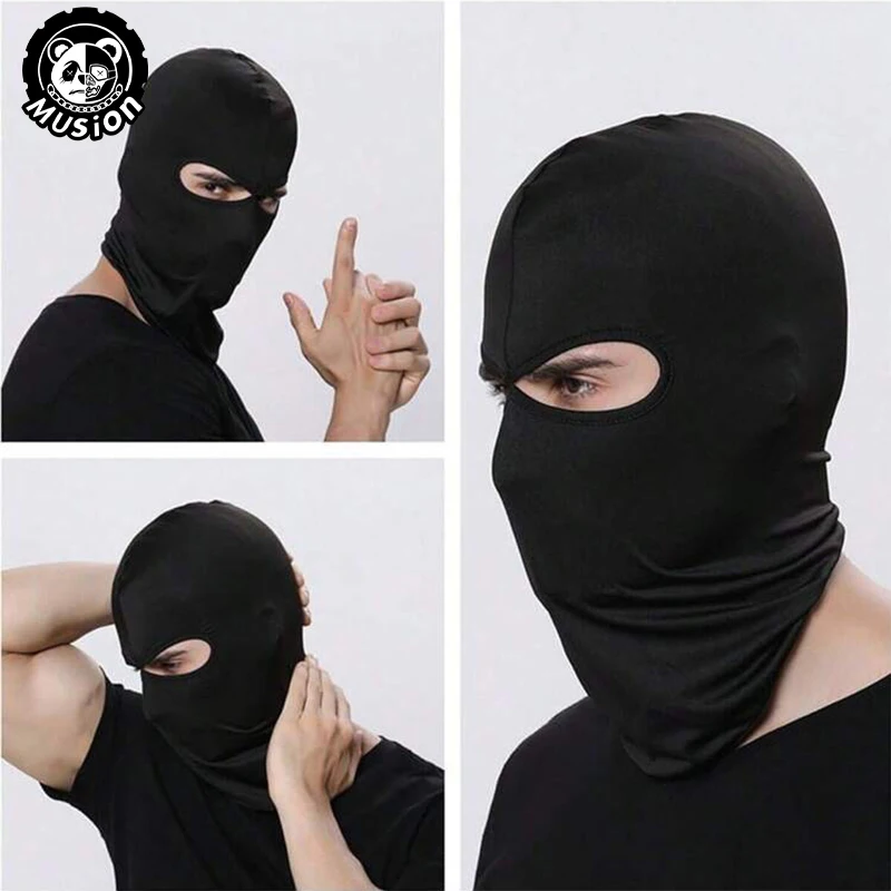 Musion Balaclava Tube Mask Motorcycle Fashion Print Face Mask Bandana Original Headband Scarf for Outdoor Sports