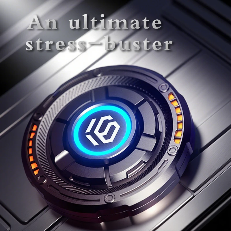 1. فيدجيت سبينر، لعبة سبينر يدوية مضادة للإجهاد للبالغين والأطفال، ألعاب حسية للتوحد ADHD، مخلص تركيز معدني #2