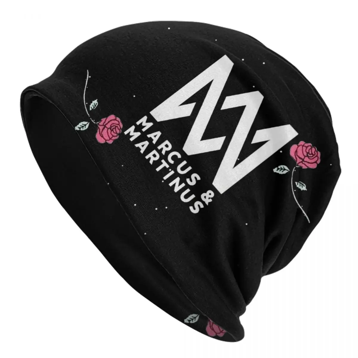 Marcus Martinus MM Music Skullies Beanies Hat Vintage Men Women Street Caps Warm Dual-use Bonnet