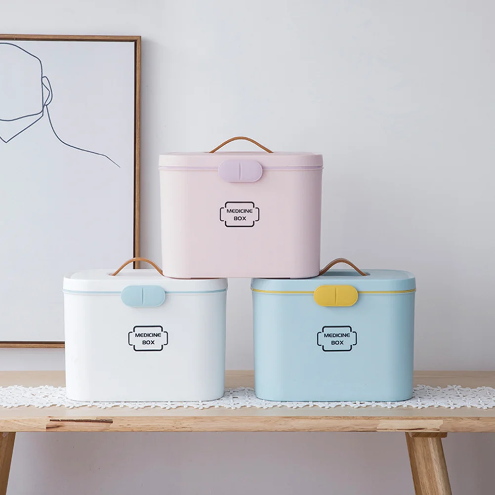 حقيبة تنظيم تخزين الأدوية، حقيبة محمولة خفيفة الوزن ومضادة للصدمات للمنزل والسفر والتخييم والمشي لمسافات طويلة #1