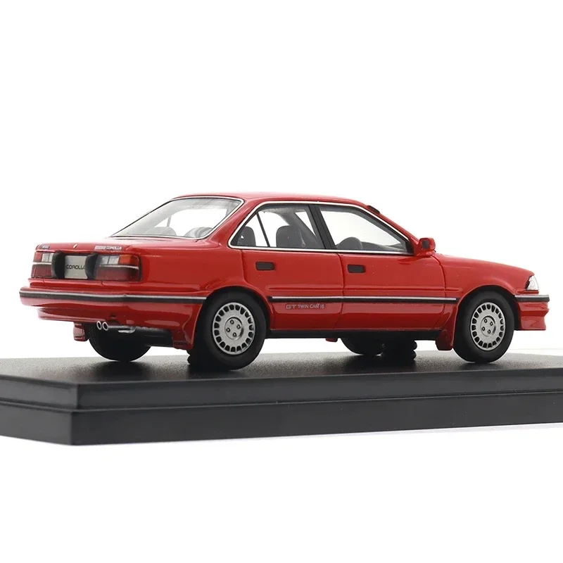 Scala 1:43 Resina Diecas Modello di Auto Per COROLLA Berlina GT (1987) Veicoli Classici Modello di Auto Giocattolo Collezione Decorazione Regali