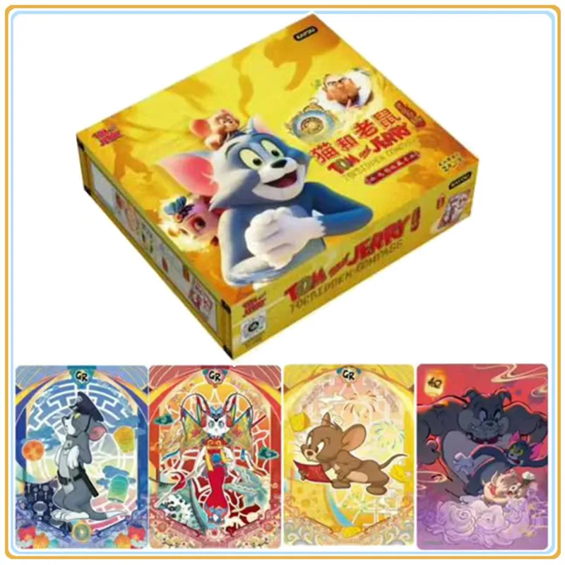 

KAYOU Tom and Jerry Movie Collection Cards Star Disk Romance Chinese Culture Anime Signature Card Peripherals Holiday Gifts Toy