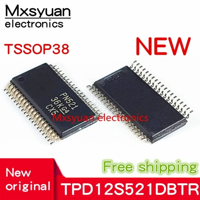 10pcs~100pcs PN521 TPD12S521DBTR TPD12S521DBTRG4 TPD12S521DB TSSOP38 New original In stock