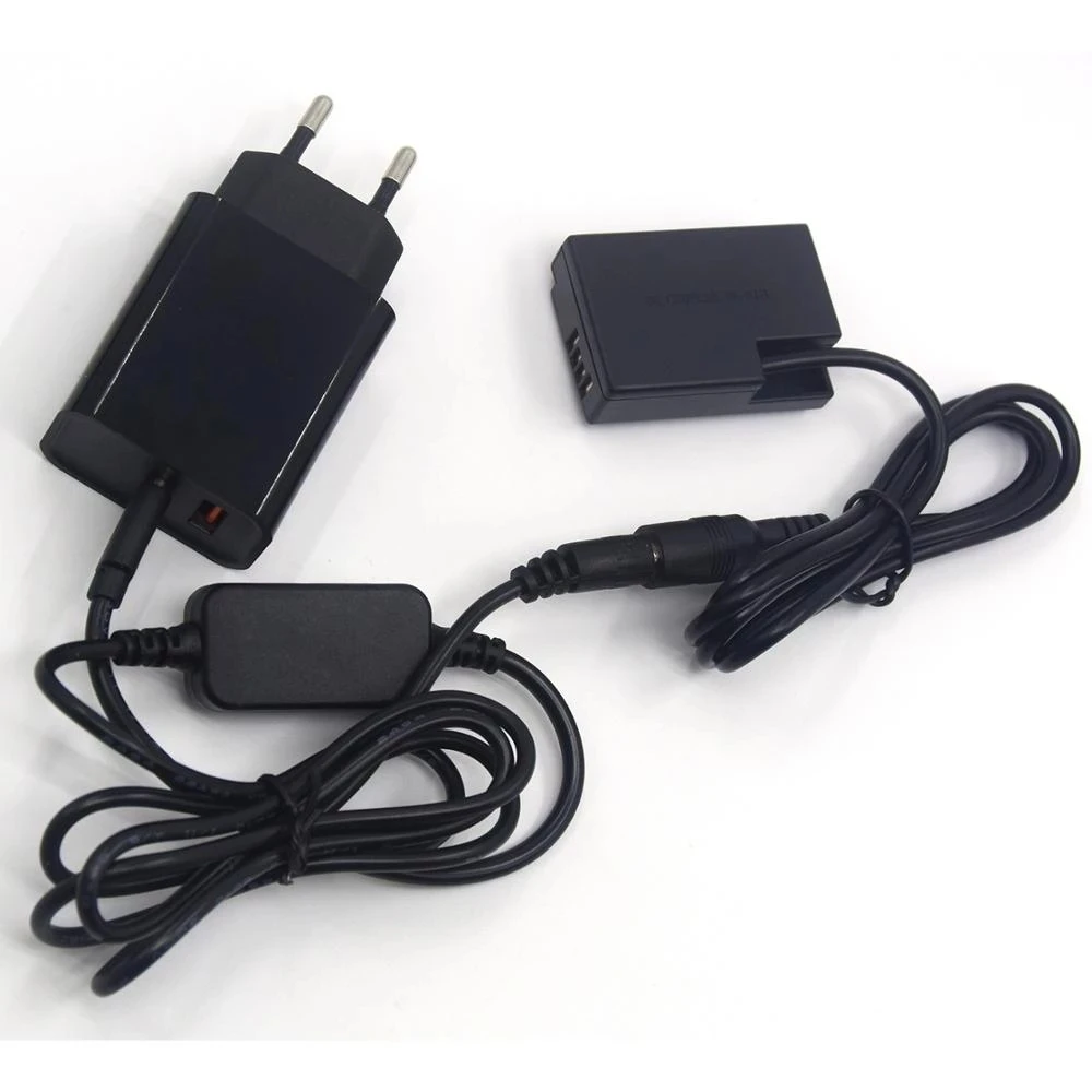 DR-E18 LP-E17 USB Type-C Power Bank Cable Dummy Battery+ACK-E18+PD Charger For Canon 750D 760D T6S 77D 800D 850D Rebel SL2 R10
