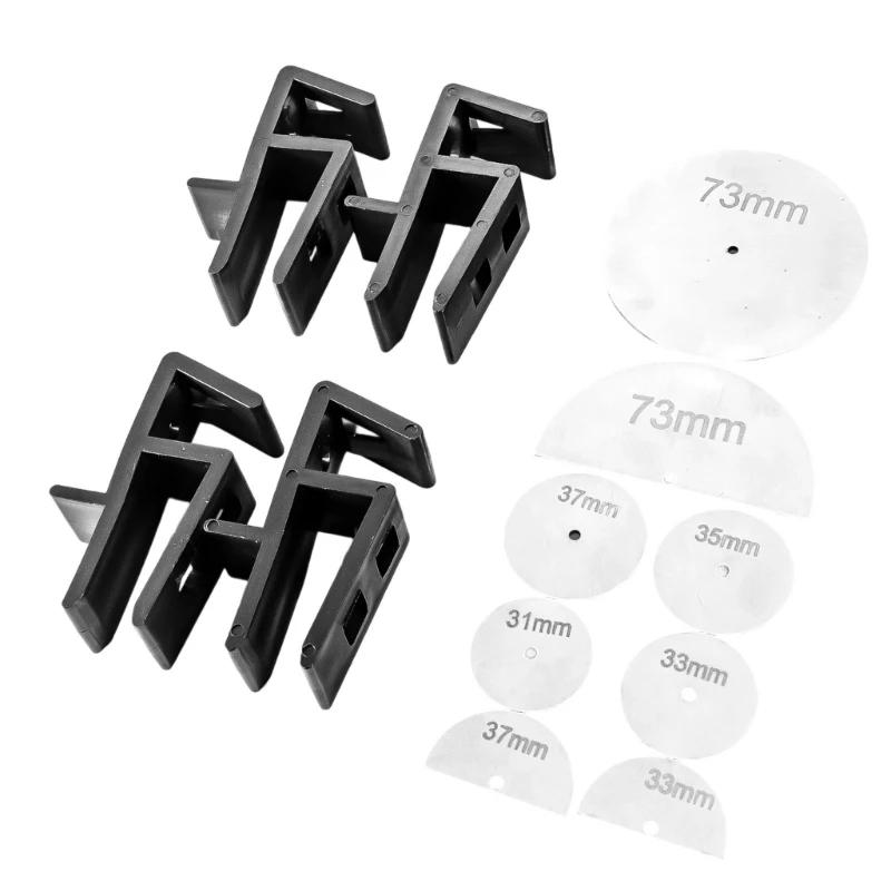 

12PCS Board Positioning Clamps Multipurpose for Furniture Edges Marking Cabinetry