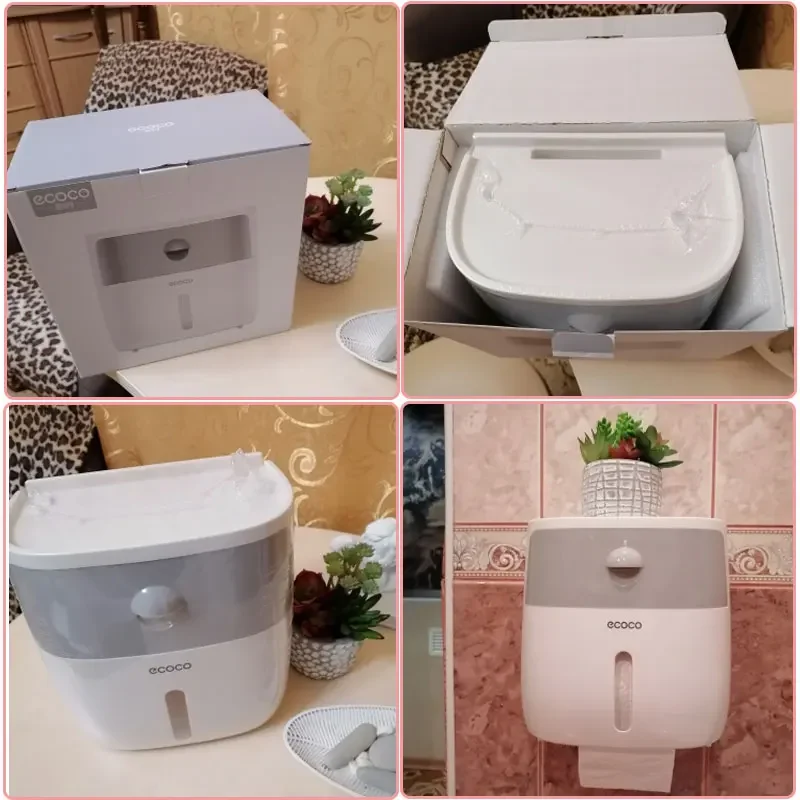 Giấy Vệ Sinh Cuộn Giá Đỡ Hộp Khăn Giấy Treo Tường Wc Giấy Cuộn Đứng Dành Cho Giấy Vệ Sinh Nhà Tắm