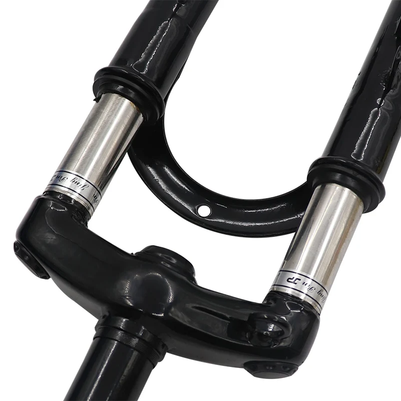 12 بوصة الجبهة شوكة تعليق سبائك الصلب قوس للدراجات النارية دراجة هوائية جبلية دراجة سكوتر كهربائي أنبوب امتصاص الصدمات