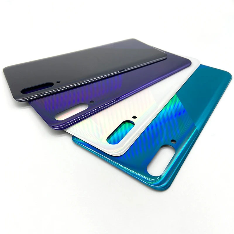 New For Samsung Galaxy A30s A307F A307FN A307G Middle Frame Bezel Plastic Battery Back Cover Rear Door Housing Case Replace