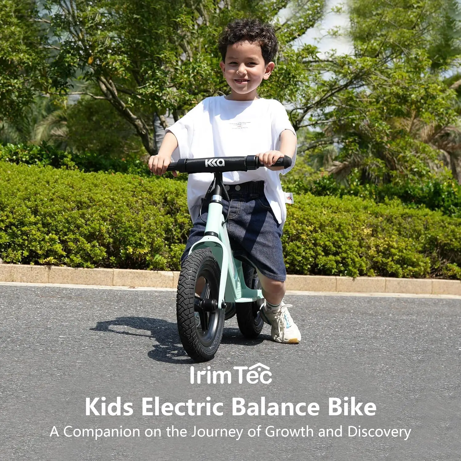 Elektrisches Laufrad für Kinder für 3–5 Personen, leichter Rahmen aus Magnesiumlegierung, 24-V-2-Ah-Akku und 180-W-Motor, verstellbarer Sitz und bunt