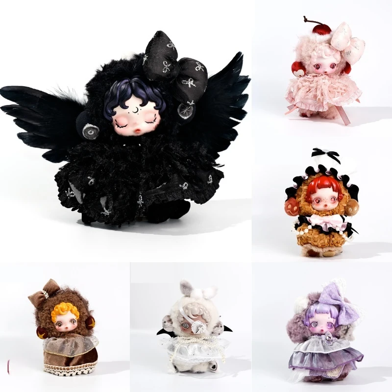 

New Clothes Skullpanda V3 You Found Me Series New Doll Dress Retro Velvet Dress Doll Clothes Trendy Doll Outfit Accessories Gift