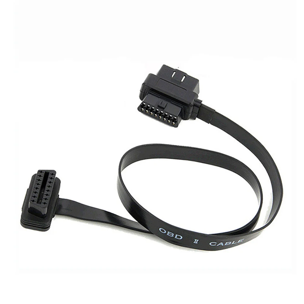 OBD II OBD2 16 Pin Splitter Extension 1x Male and 2X Female Extension Cable Adapter 60cm Code Readers & Scan Tools Elm327