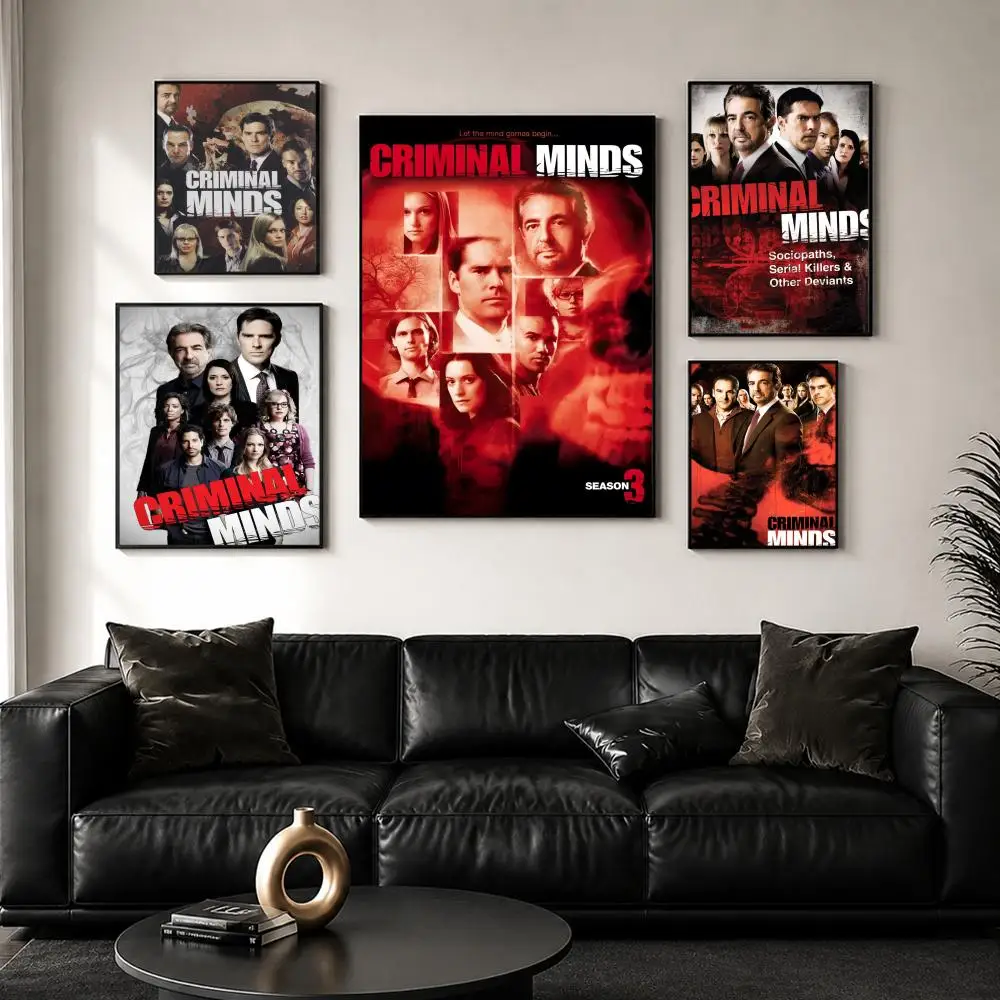 TV C-criminal Minds Evolution  Painting Calligraphy Wall Art Canvas Poster Premium Home Decor Print for Living Room Bedroom