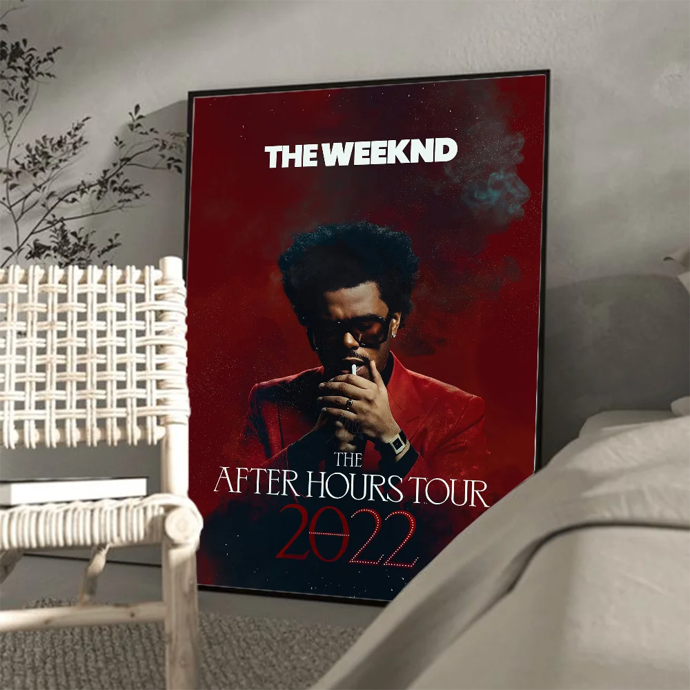 2023 The Weeknd Poster Classic Vintage Posters HD Quality Wall Art Retro Posters for Home Room Wall Decor