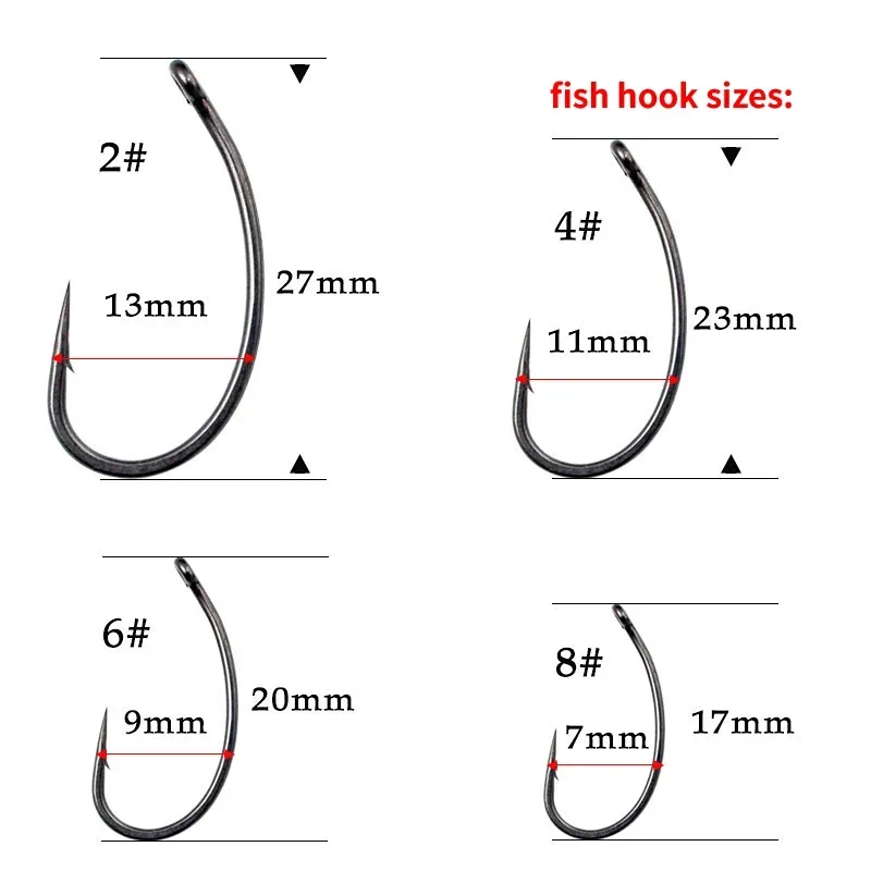 4pcs Ronnie Rig Carp Fishing Hook Combination Sea Fishing Floating Ball Bait Type Fishing Group Fishing Gear Accessories Hirisis