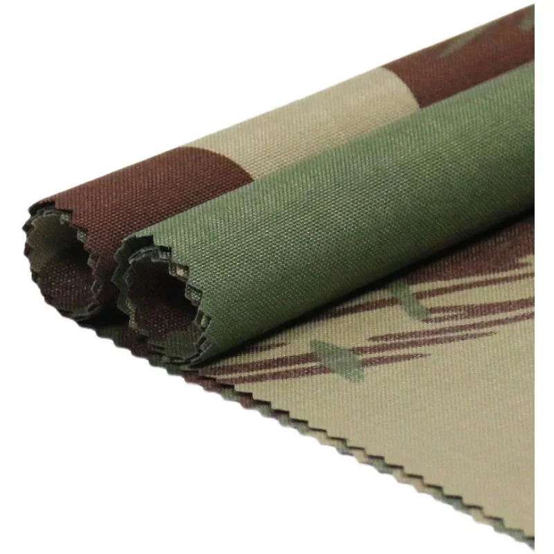 Nylon Waterproof Fabric 1.5m Wide 500D Camouflage Brushed Rhodesia Fabric Camping DIY Bag Material Fishing Waterproof Fabrics