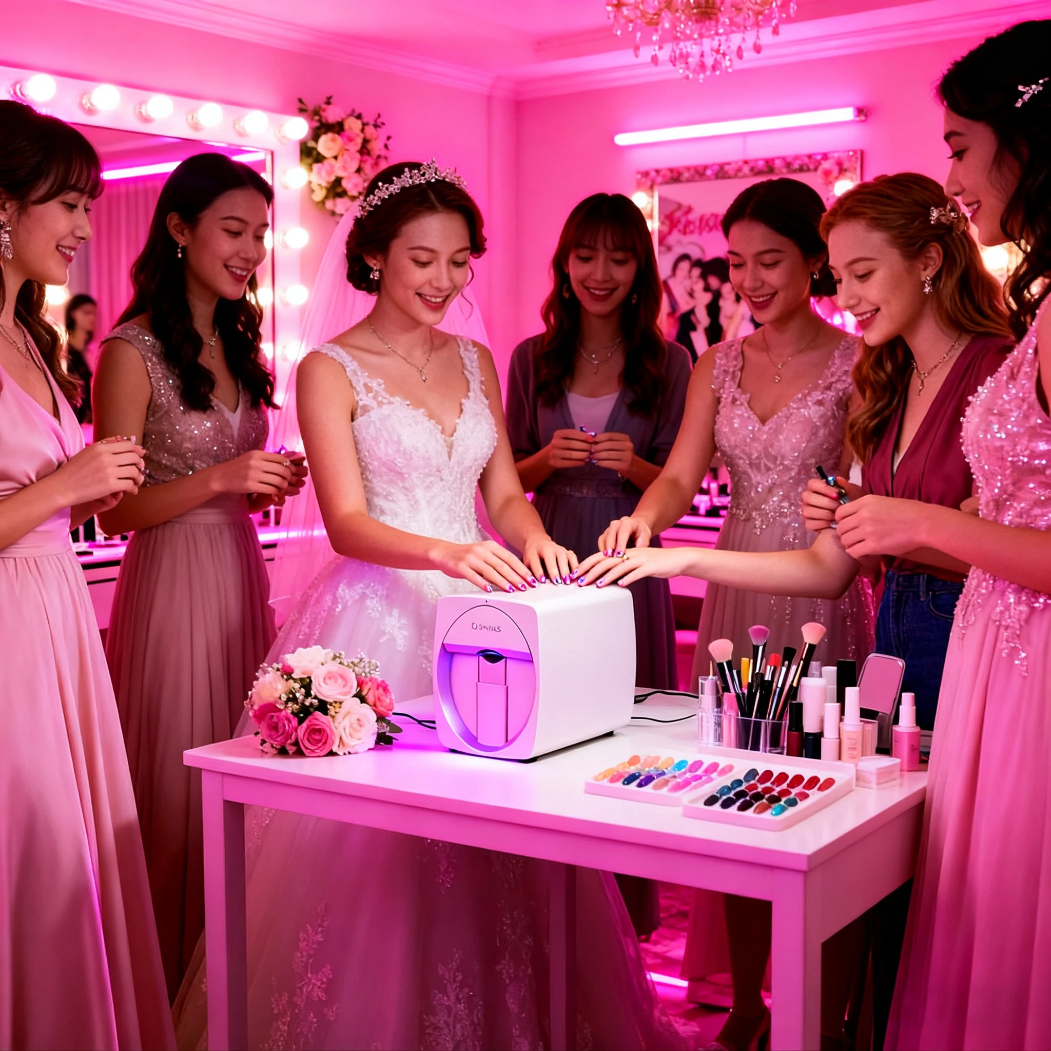 

Салон-качественные гвозди дома: 3D-принтер O2NAILS с HD-принтером 2400 точек на дюйм, Wi-Fi и DIY. Машина для дизайна ногтей Ultimate Smart