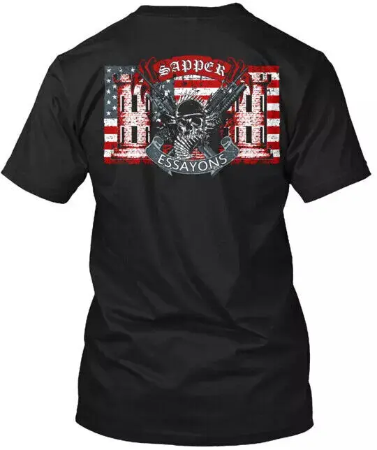 Sapper Essayons T-Shirt Made In The Usa Size S To 5Xl