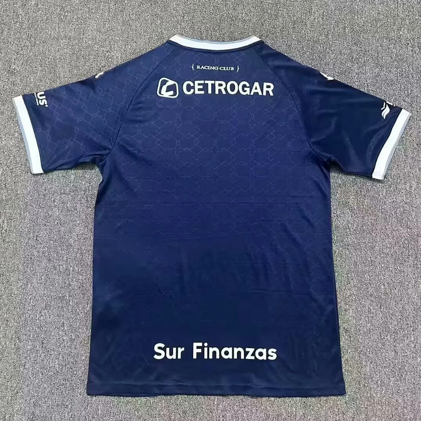 قميص نادي السباق الرسمي للمنزل والخارج، مقاس كبير، بأكمام قصيرة، مصنوع من ألياف البوليستر بتقنية امتصاص الرطوبة للمشجعين والل... #3