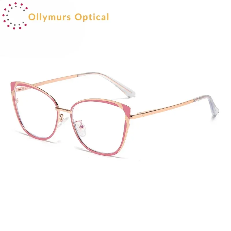 

Ollymurs Women Versatile Glasses Photochromic Anti Blue Ray Prescription Glasses Myopia Cat Eye Frame Reading Hyperopia Eyeglass