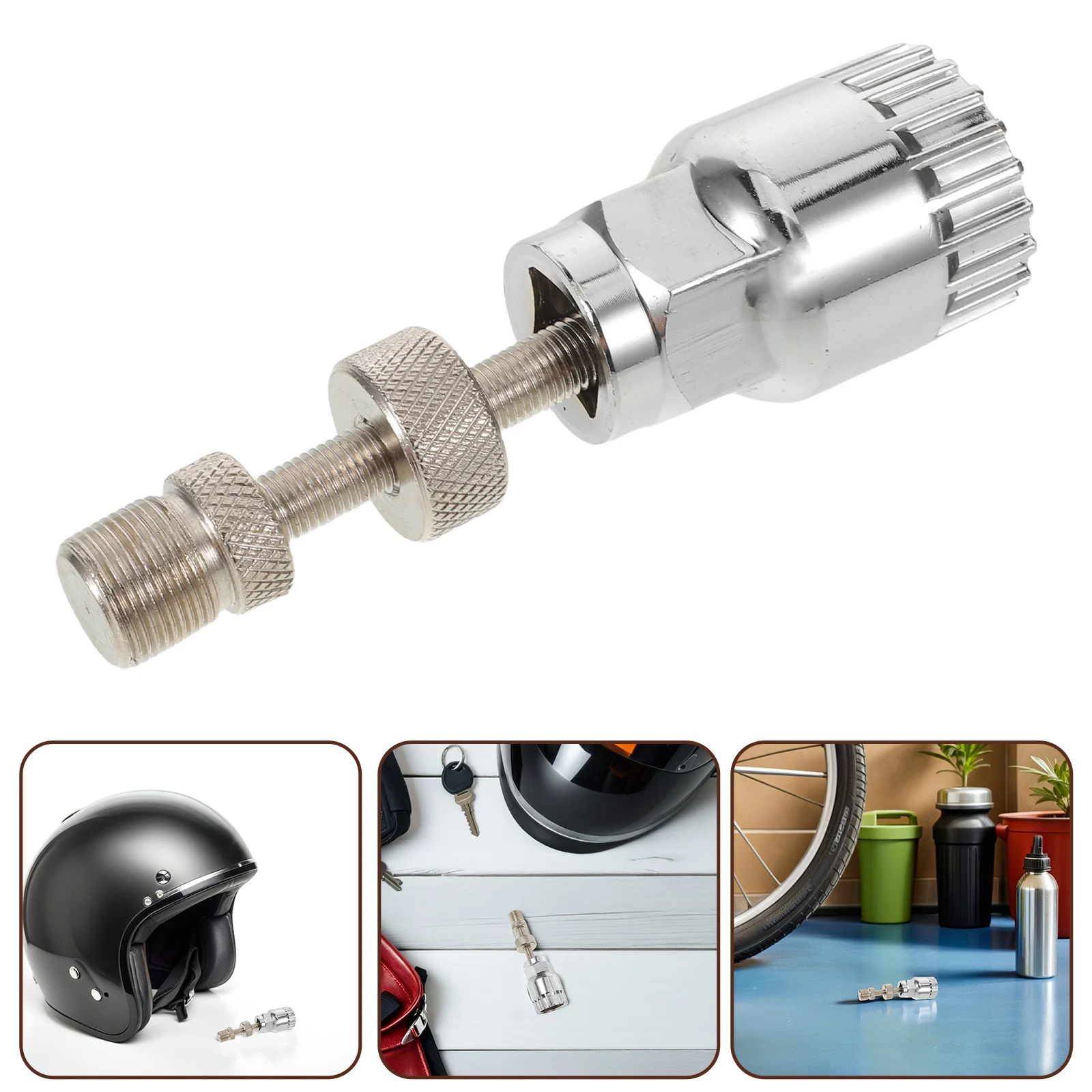

Bicycle Repair Tools Bottom Bracket Removal Press Remover Bearing Wrench Bike Cup and Pedal Fixing Extractor Kit
