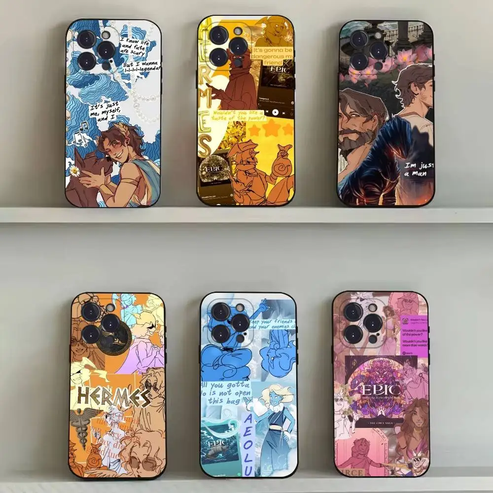 

Epic The Musical Phone Case For iPhone 16,15,14,13,12,11,Pro,Max,Plus,X,XS,SE4,E,Mini,Soft Black Case