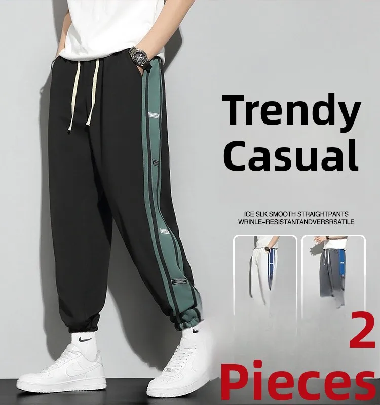 

Мужские повседневные брюки на флисовой подкладке свободного кроя для подростков, осенне-зимняя верхняя одежда, удобные брюки-карго с эластичным поясом