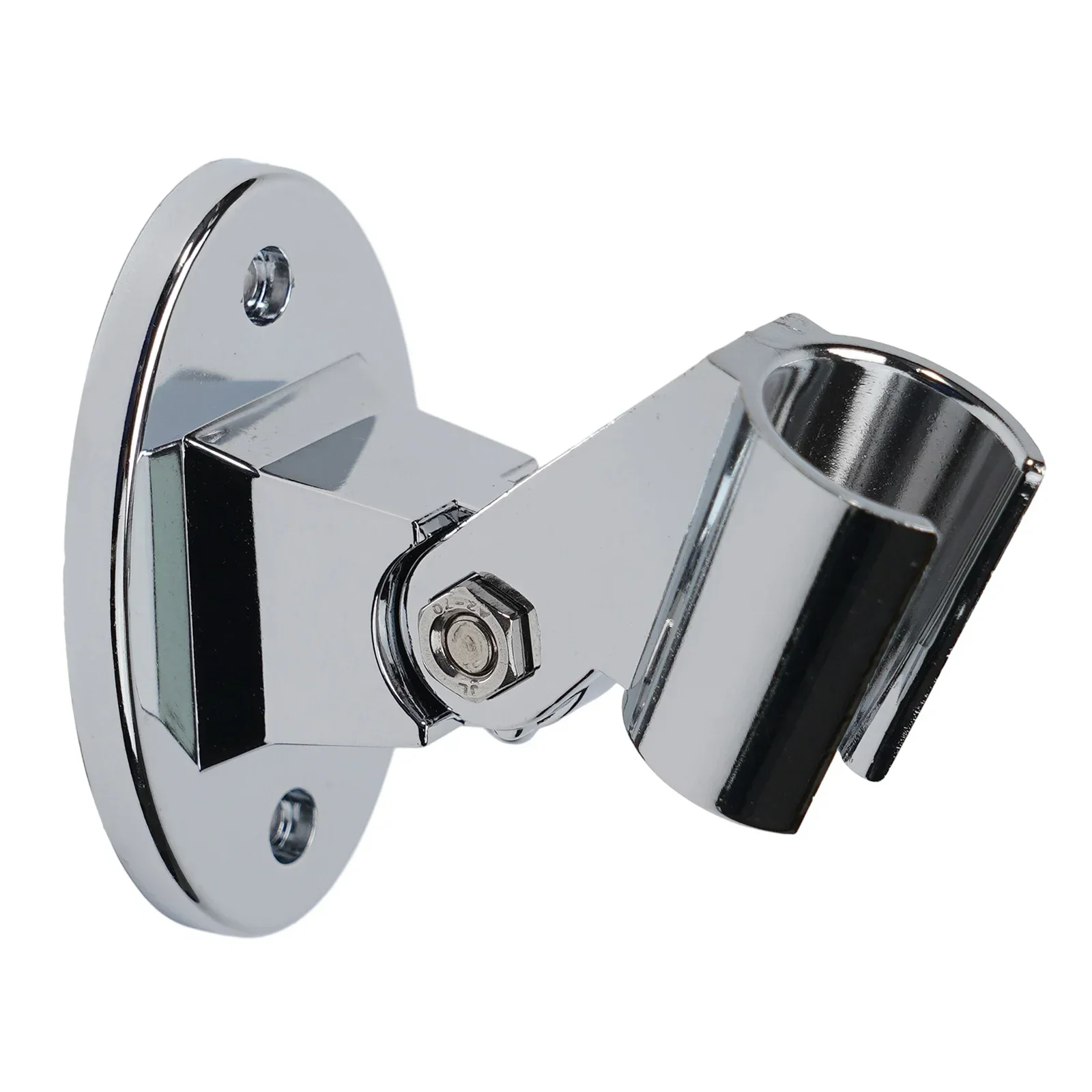 

Silver Adjustable Shower Bracket for Handheld Shower Heads Made of High Quality ABS Material with Strong Fixtures