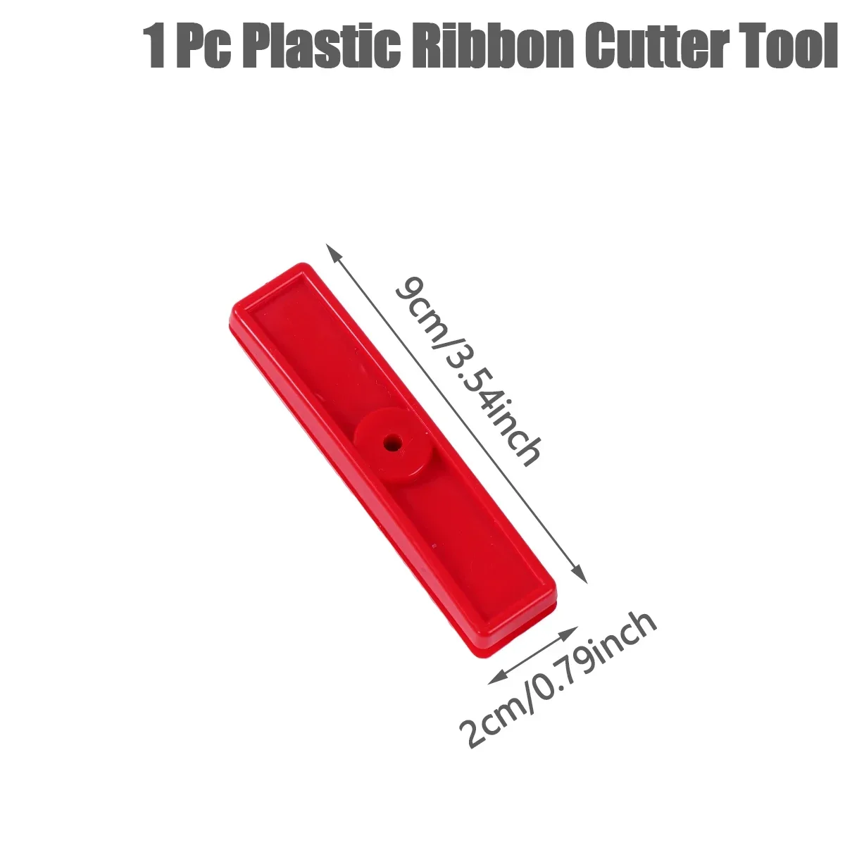 Plastic Lint Splitter Happy 1st Birthday Party Decoratie Volwassen Gunsten Cadeaupapier Lint Splitting Tool Stansmessen
